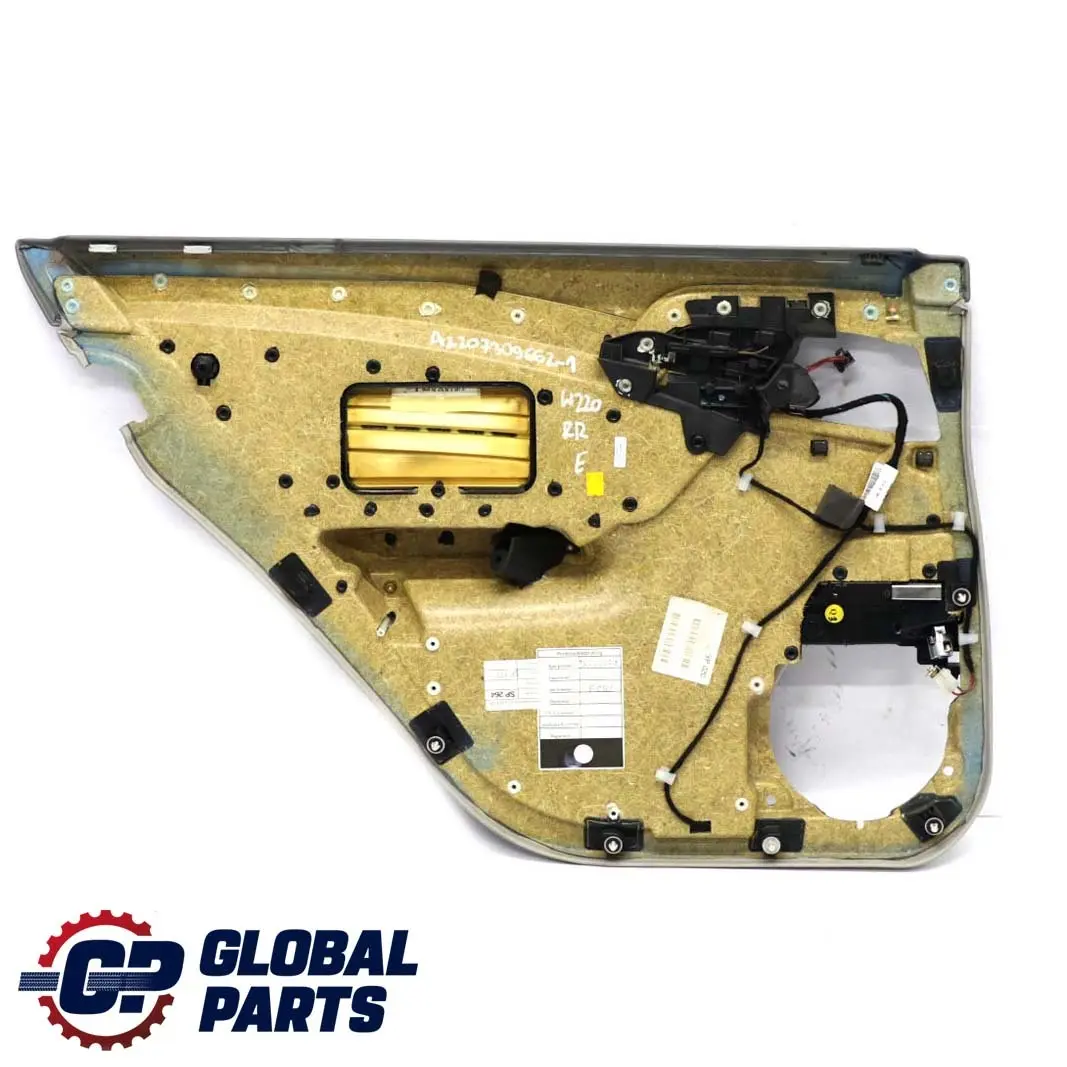  Mercedes-Benz S-Klasse W220 Türverkleidung Hinten Rechts Leder Grau - SKU A2207309662-1 - Teilenummer A2207309662