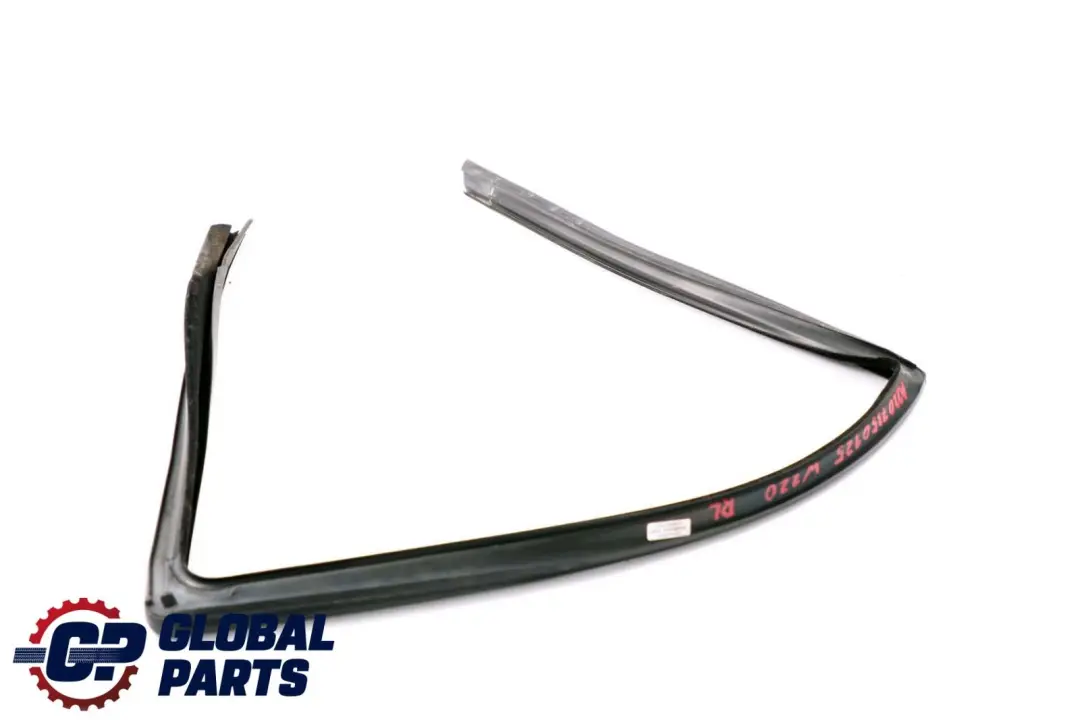 Guía Ventana Junta De Sellado Puerta Trasera Izquierda para Mercedes W220 con número de pieza A2207350125 Mercedes W220 Guía Ventana Junta De Sellado Puerta Trasera Izquierda - SKU A2207350125 - Número de pieza A2207350125