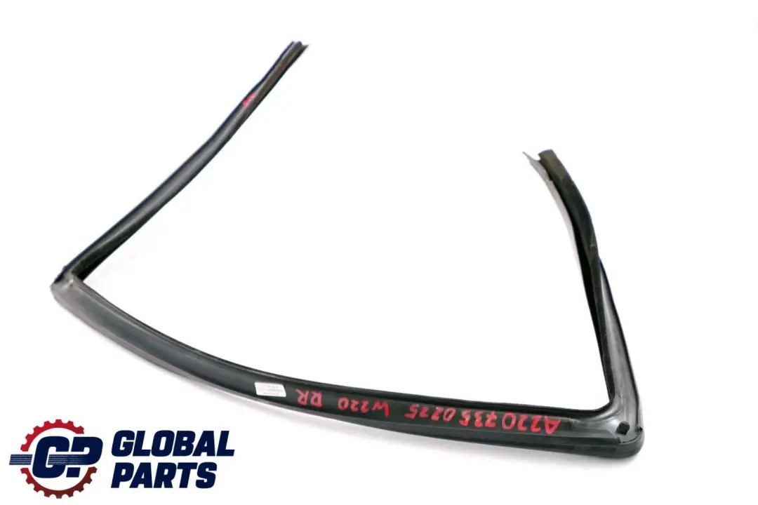 Mercedes S-Class W220 Rear Right Door O/S Window Guide Seal Gasket - SKU A2207350225 - Part number A2207350225