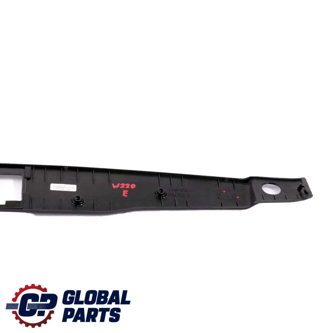 Mercedes-Benz S-Class W220 Handle Cover Trim Trunk Lid Tailgate to with Part number A2207500193 Mercedes-Benz S-Class W220 Handle Cover Trim Trunk Lid Tailgate - SKU A2207500193 - Part number A2207500193