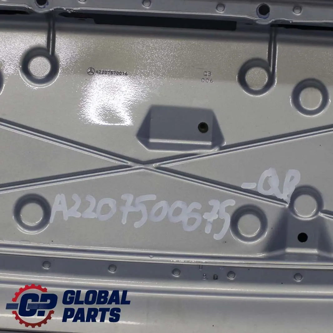  Mercedes-Benz S Class W220 Boot Trunk Lid Tailgate Chalcedonblau Blue - 347 - SKU A2207500675-QB - Part number A2207500675