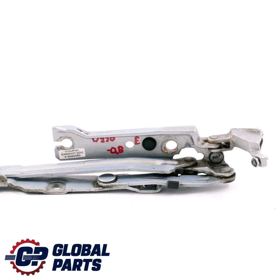 Mercedes-Benz S W220 Trunk Tailgate Rear Left Hinge Chalcedonblau to with Part number A2207500787 Mercedes-Benz S W220 Trunk Tailgate Rear Left Hinge Chalcedonblau - SKU A2207500787-QB - Part number A2207500787