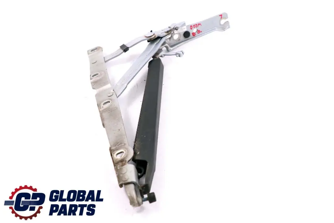 Trunk Tailgate Rear Left N/S Hinge Chalcedonblau to Mercedes S W220 with Part number A2207500987 Mercedes S W220 Trunk Tailgate Rear Left N/S Hinge Chalcedonblau - SKU A2207500987-QB - Part number A2207500987