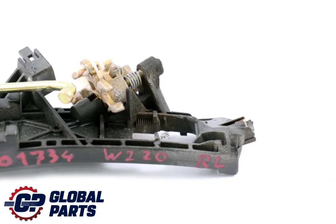 S-Klasse W220 Tür Hinten Links Handgriff Aussen Halter für Mercedes mit Teilenummer A2207601734 Mercedes S-Klasse W220 Tür Hinten Links Handgriff Aussen Halter - SKU A2207601734 - Teilenummer A2207601734