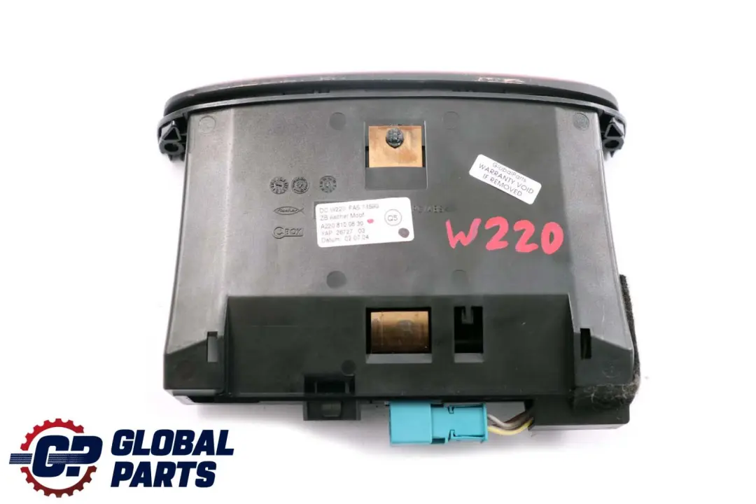 Mercedes-Benz S-Class W220 Centre Console Front Ashtray Tray Wood to with Part number A2208100830 Mercedes-Benz S-Class W220 Centre Console Front Ashtray Tray Wood - SKU A2208100830 - Part number A2208100830