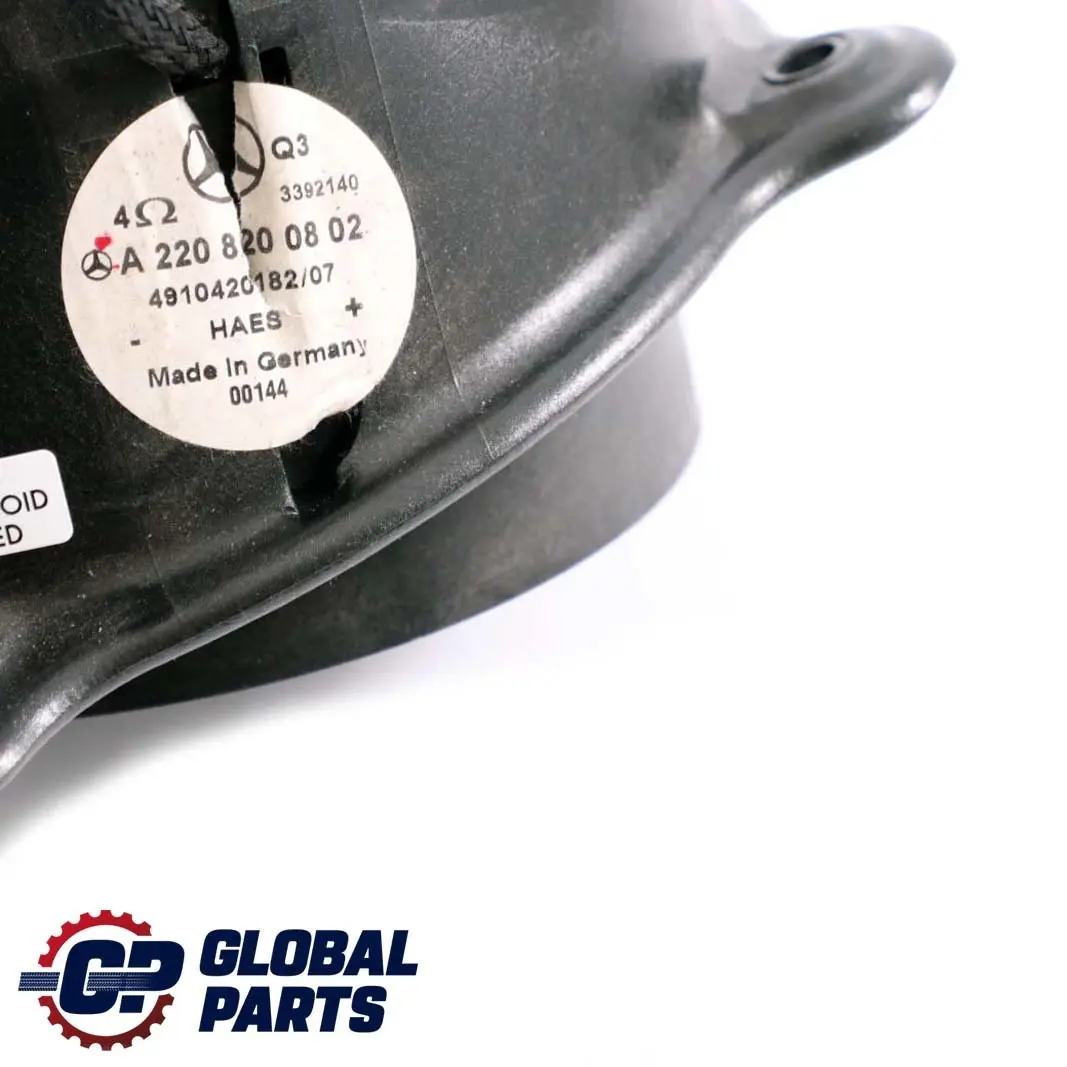 Mercedes-Benz S-Class W220 Front Right O/S Door Loudspeaker Speaker to with Part number A2208200802 Mercedes-Benz S-Class W220 Front Right O/S Door Loudspeaker Speaker - SKU A2208200802 - Part number A2208200802