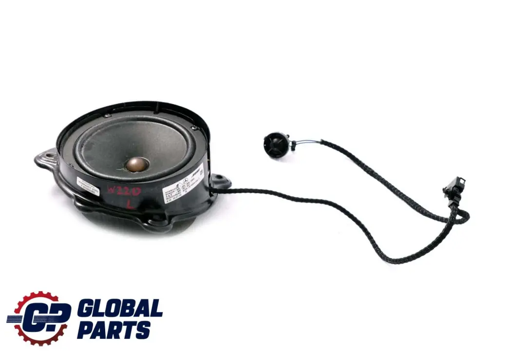 Mercedes-Benz S-Class W220 Front Left N/S Door Loudspeaker Speaker to with Part number A2208200902 Mercedes-Benz S-Class W220 Front Left N/S Door Loudspeaker Speaker - SKU A2208200902 - Part number A2208200902