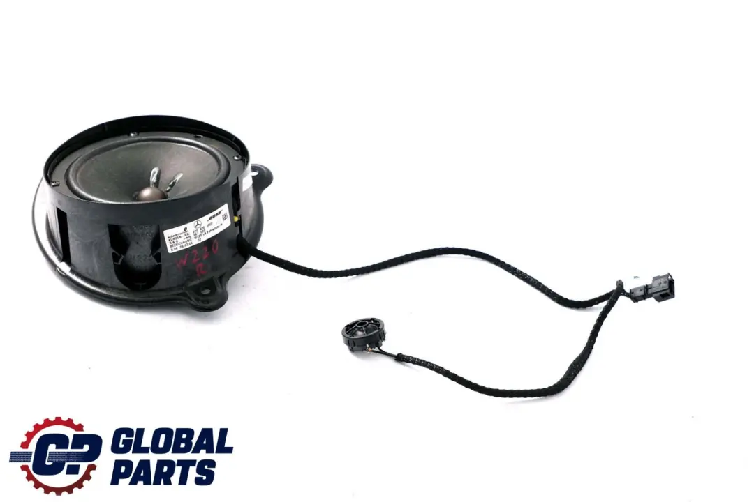 Mercedes-Benz S-Class W220 Front Right O/S Door Loudspeaker Speaker to with Part number A2208201002 Mercedes-Benz S-Class W220 Front Right O/S Door Loudspeaker Speaker - SKU A2208201002 - Part number A2208201002