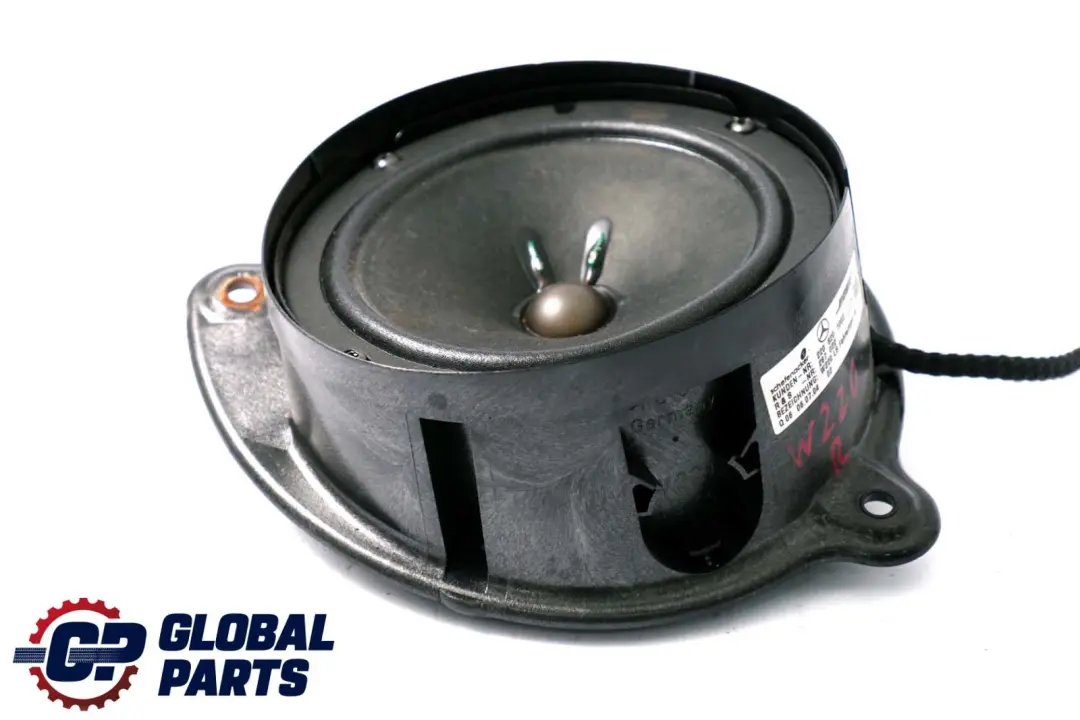 Mercedes-Benz S-Class W220 Front Right O/S Door Loudspeaker Speaker to with Part number A2208201002 Mercedes-Benz S-Class W220 Front Right O/S Door Loudspeaker Speaker - SKU A2208201002 - Part number A2208201002