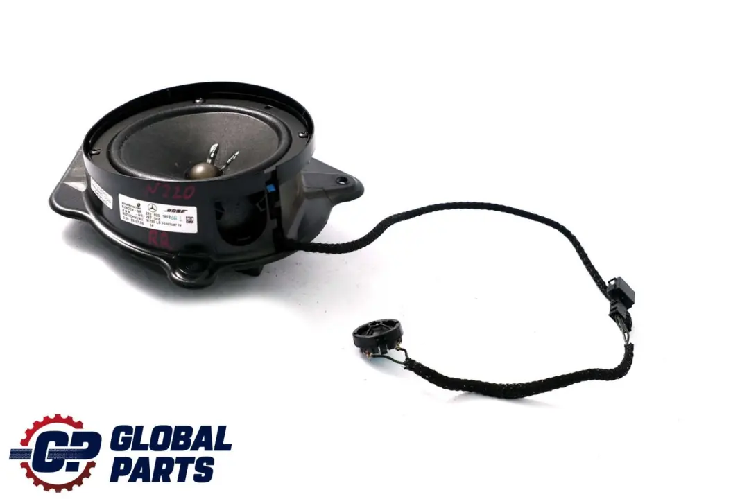 Mercedes-Benz S-Class W220 Rear Right O/S Door Loudspeaker Speaker to with Part number A2208201602 Mercedes-Benz S-Class W220 Rear Right O/S Door Loudspeaker Speaker - SKU A2208201602 - Part number A2208201602
