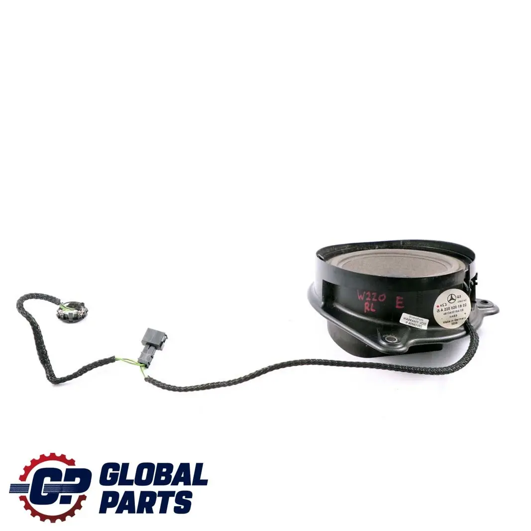  Mercedes-Benz S-Class W220 Rear Left N/S Door Loudspeaker Speaker - SKU A2208201902 - Part number A2208201902