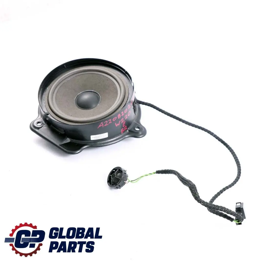  Mercedes-Benz S-Class W220 Rear Right O/S Door Loudspeaker Speaker - SKU A2208202002 - Part number A2208202002