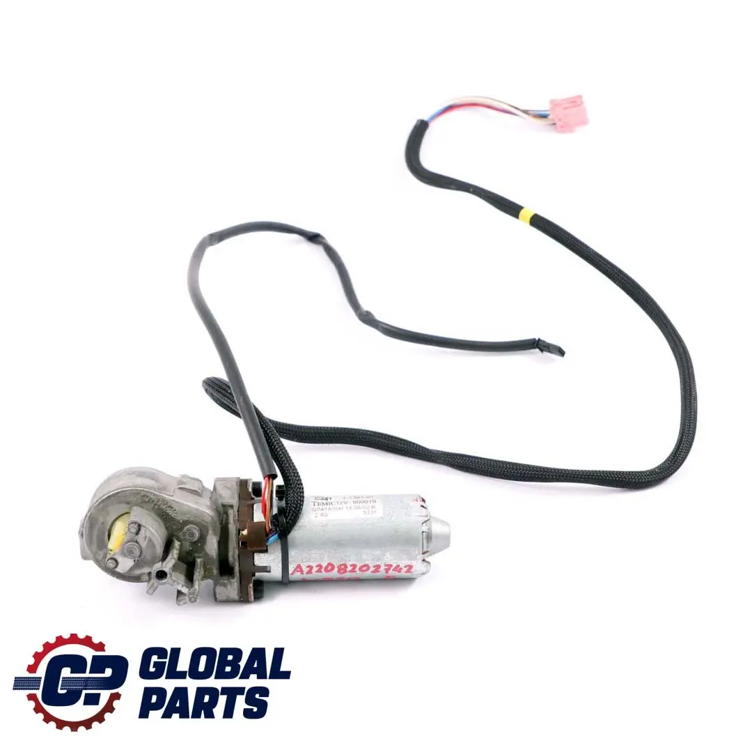  Mercedes-Benz S W220 Backrest Front Seat Adjuster Left Motor Actuator 1-1366-03 - SKU A2208202742 - Part number A2208202742