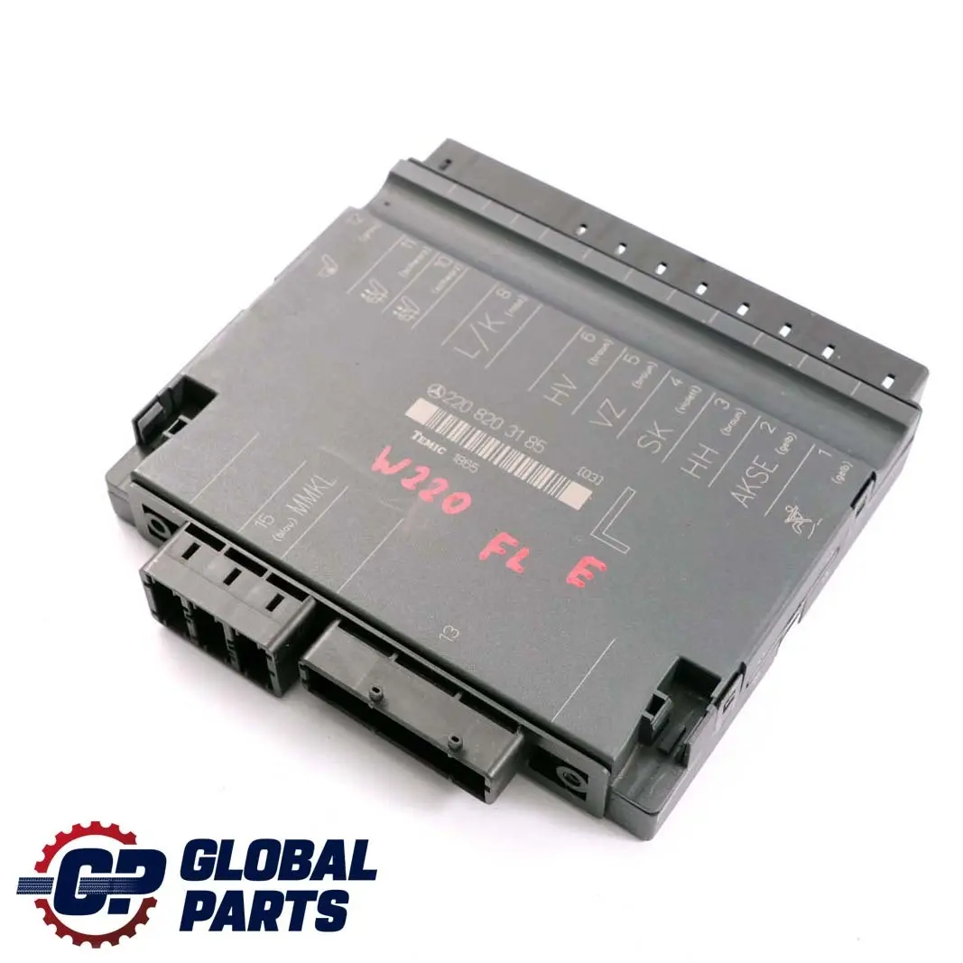  Mercedes-Benz S W220 Sitz Memory Steuergerät Modul Vorne Links - SKU A2208203185 - Teilenummer A2208203185