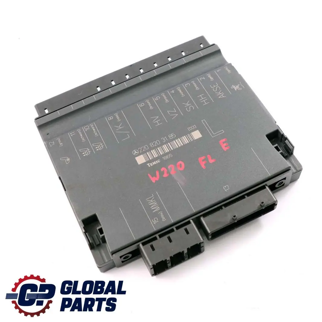  Mercedes-Benz S W220 Sitz Memory Steuergerät Modul Vorne Links - SKU A2208203185 - Teilenummer A2208203185