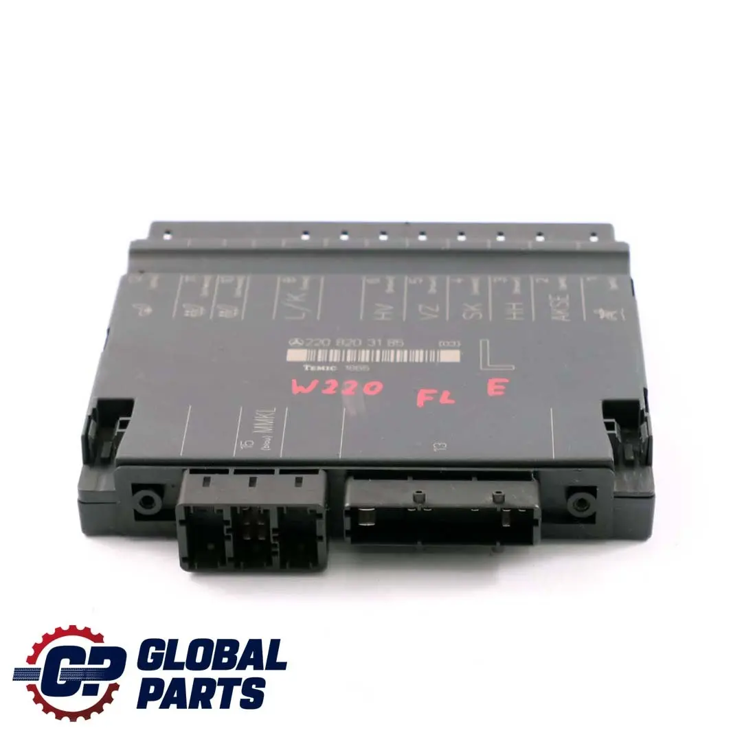 Mercedes-Benz S W220 Sitz Memory Steuergerät Modul Vorne Links für mit Teilenummer A2208203185 Mercedes-Benz S W220 Sitz Memory Steuergerät Modul Vorne Links - SKU A2208203185 - Teilenummer A2208203185