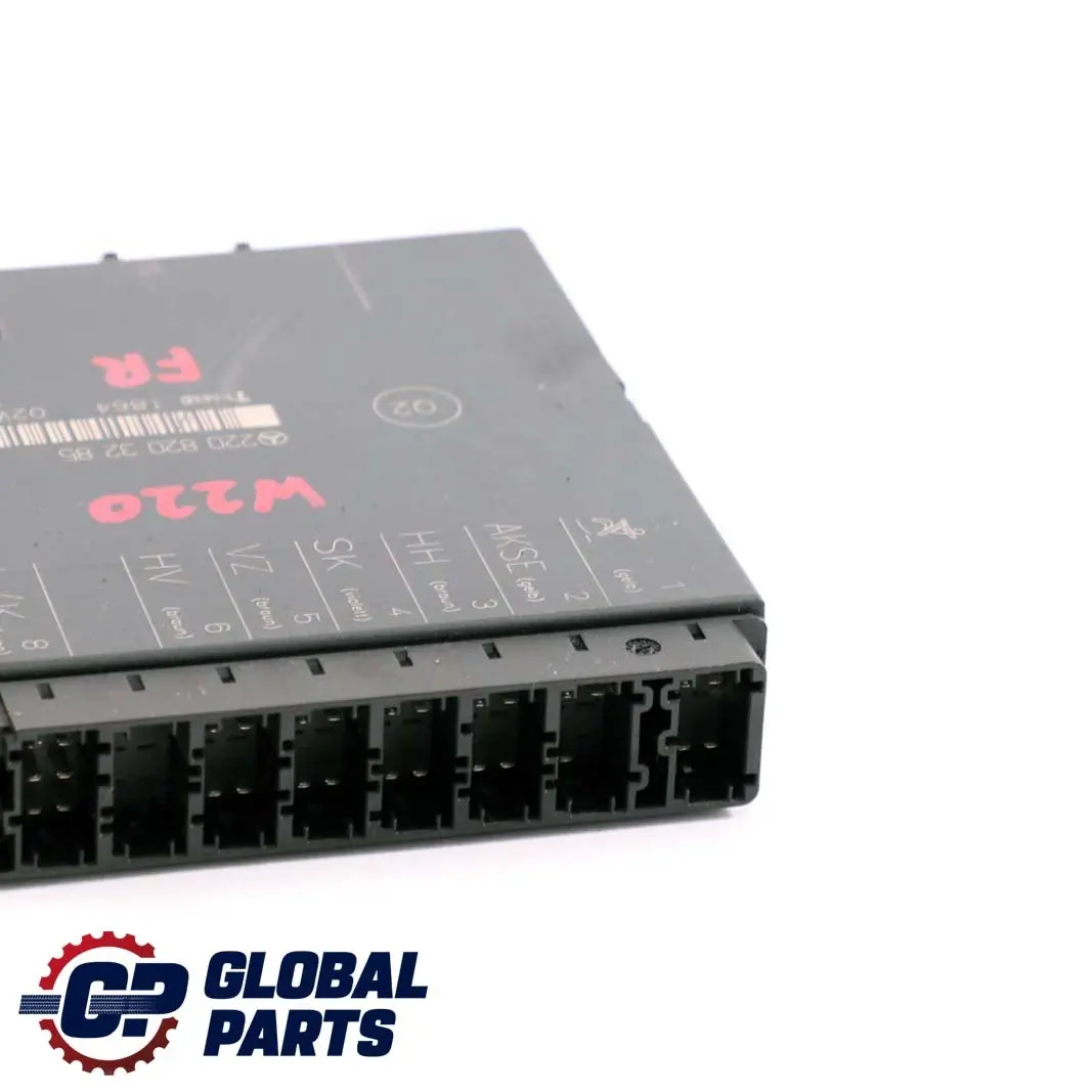Mercedes-Benz S W220 Seat Memory Control Unit Module Front Right to with Part number A2208203285 Mercedes-Benz S W220 Seat Memory Control Unit Module Front Right - SKU A2208203285 - Part number A2208203285