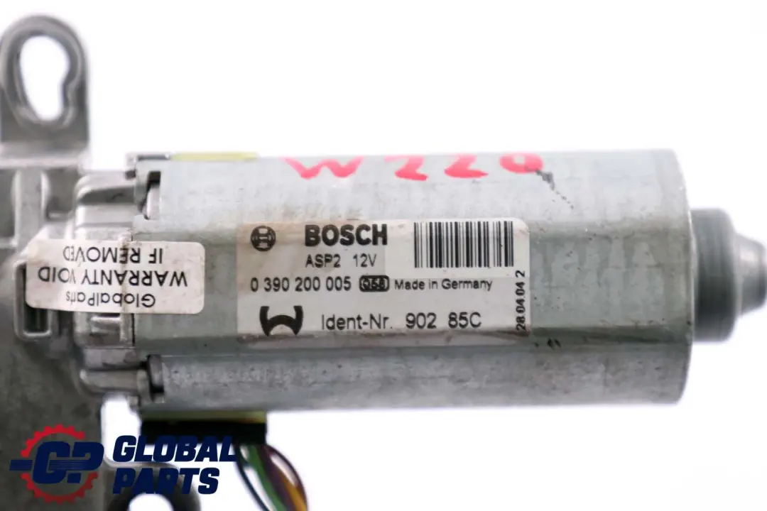 Mercedes CL S Class C215 W220 Electric Sunroof Motor 0390200005 - SKU A2208203842 - Part number A2208203842