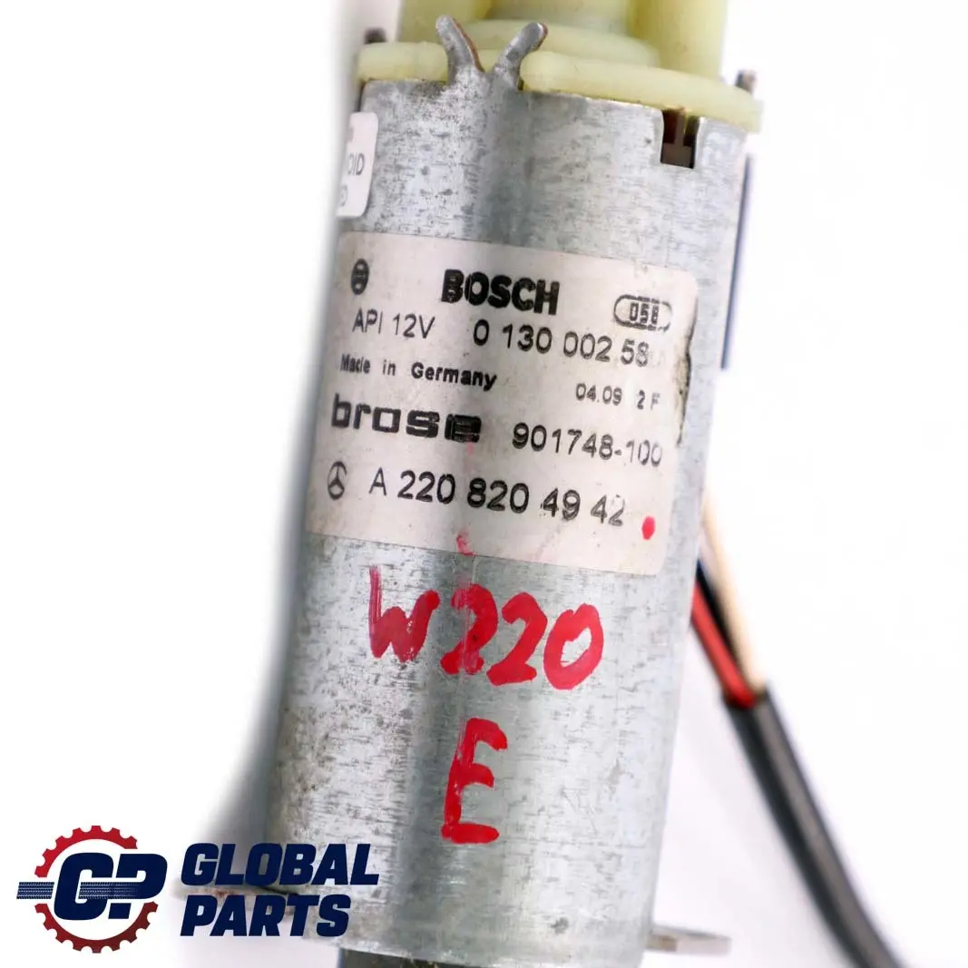 Mercedes W220 Ajuste del asiento delantero derecho Motor Actuador - SKU A2208204942 - Número de pieza A2208204942