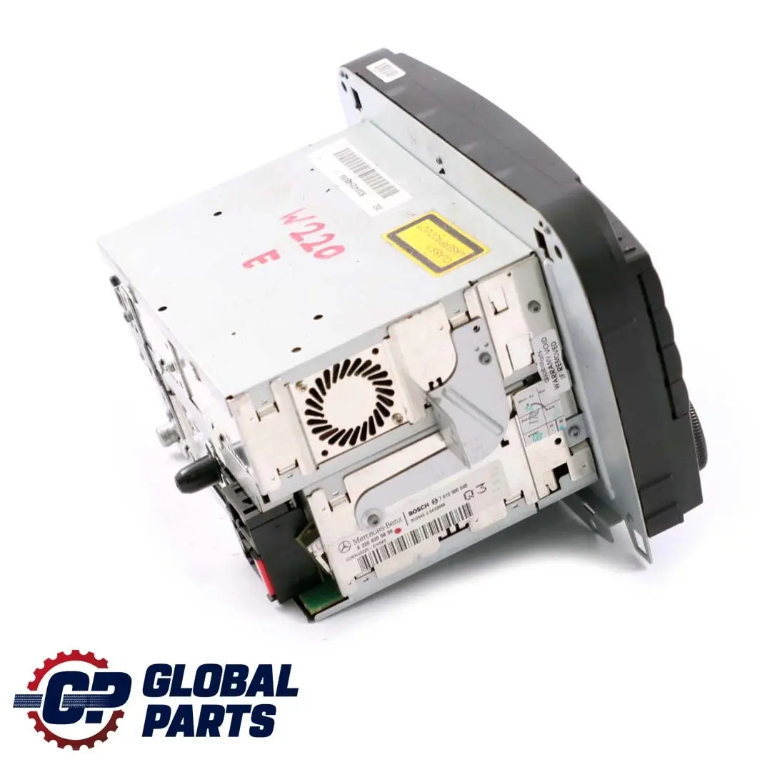  Mercedes-Benz C215 W220 COMAND CD Player Radio Audio Navigation - SKU A2208205889 - Part number A2208205889