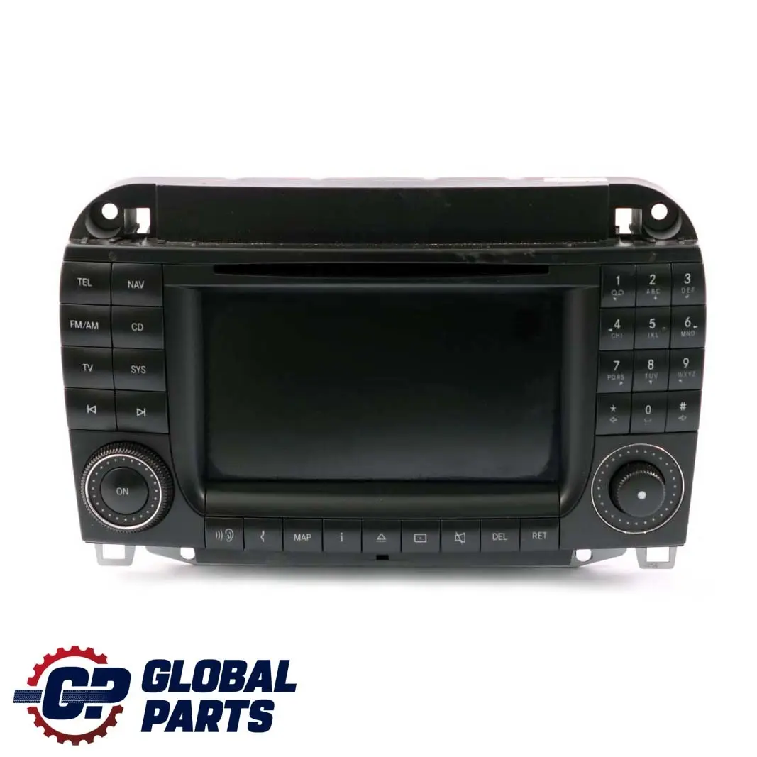 Mercedes-Benz C215 W220 COMAND CD Player Radio Audio Navigation to with Part number A2208205889 Mercedes-Benz C215 W220 COMAND CD Player Radio Audio Navigation - SKU A2208205889 - Part number A2208205889