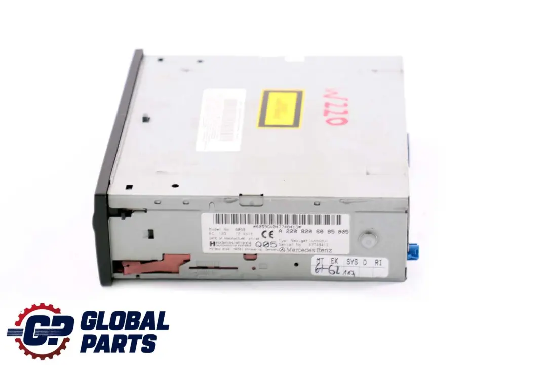 Klasse W211 W220 Navigationssystem Navigationsrechner für Mercedes E S mit Teilenummer A2208206085 Mercedes E S Klasse W211 W220 Navigationssystem Navigationsrechner - SKU A2208206085 - Teilenummer A2208206085