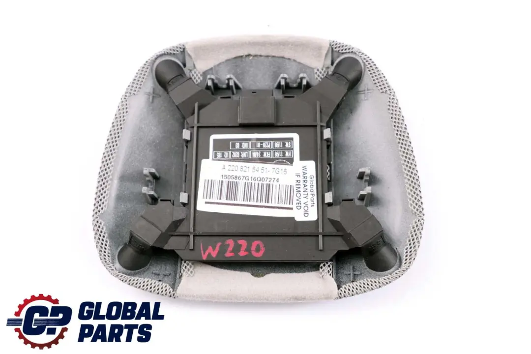 Mercedes CL S Class C215 W220 Roof Alarm Sensor Cover Trim Grey - SKU A2208215451 - Part number A2208215451
