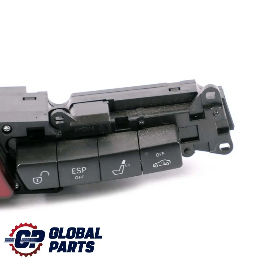 Mercedes-Benz S-Class W220 Dash Control Panel Hazard Switch Cluster to with Part number A2208217558 Mercedes-Benz S-Class W220 Dash Control Panel Hazard Switch Cluster - SKU A2208217558 - Part number A2208217558