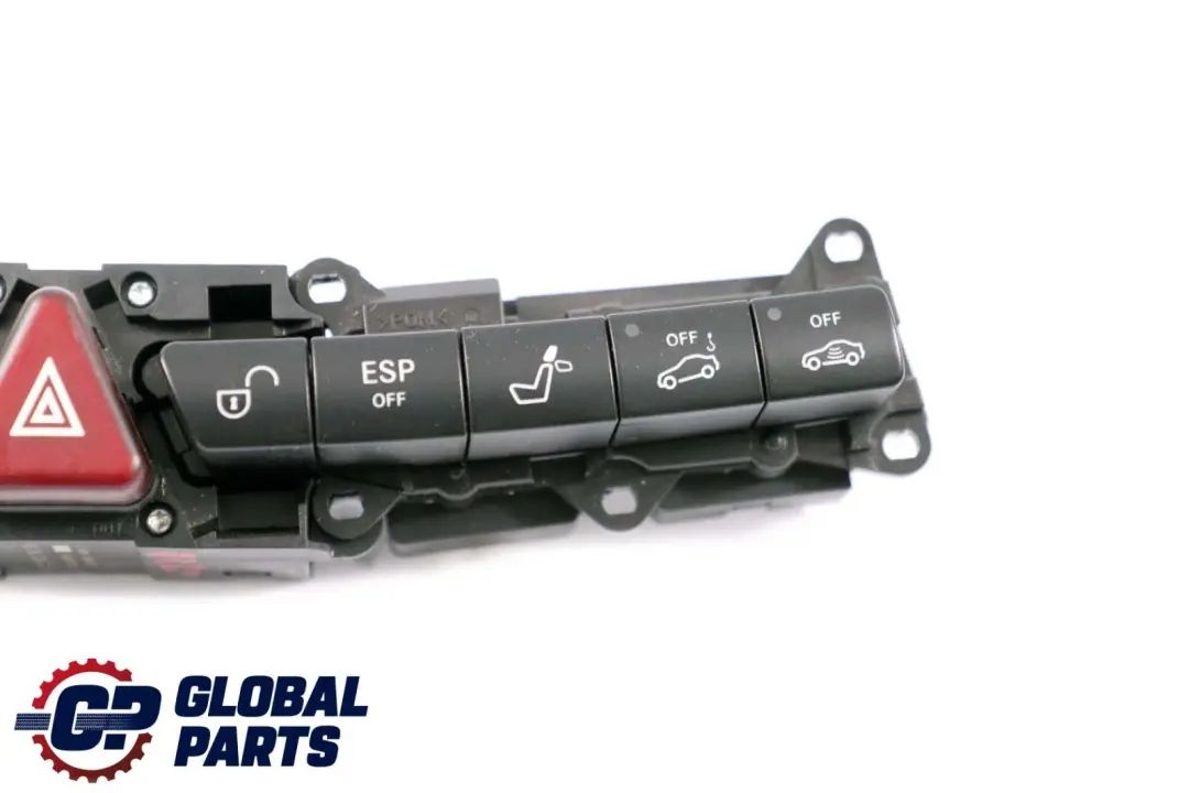 Mercedes-Benz S-Class W220 ESP Hazard Seat Locking Switch Panel to with Part number A2208218058 Mercedes-Benz S-Class W220 ESP Hazard Seat Locking Switch Panel - SKU A2208218058 - Part number A2208218058