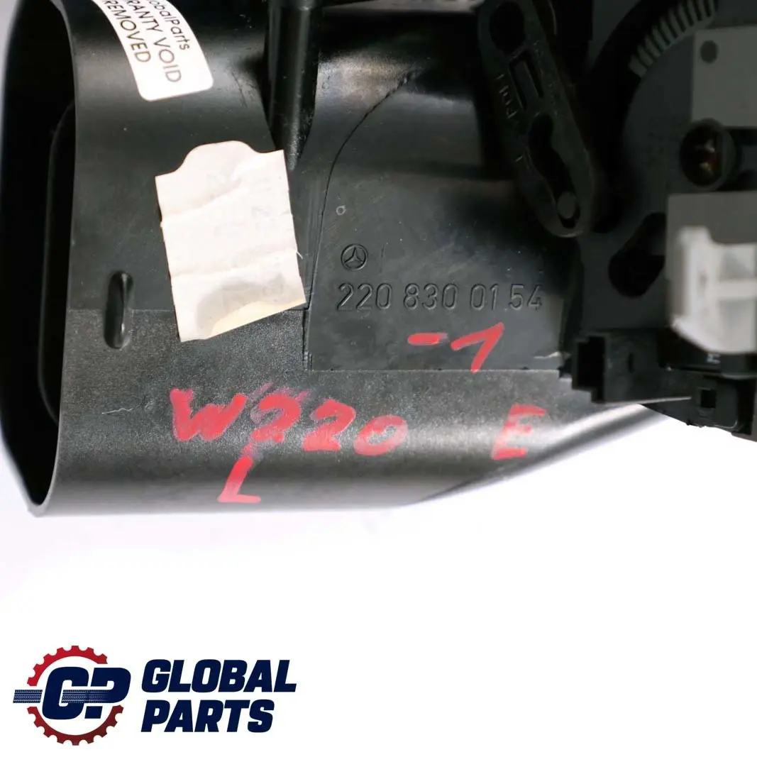Mercedes-Benz S-Class 1 W220 Left N/S Air Vent Dashboard Grey to with Part number A2208300154 Mercedes-Benz S-Class 1 W220 Left N/S Air Vent Dashboard Grey - SKU A2208300154-1 - Part number A2208300154