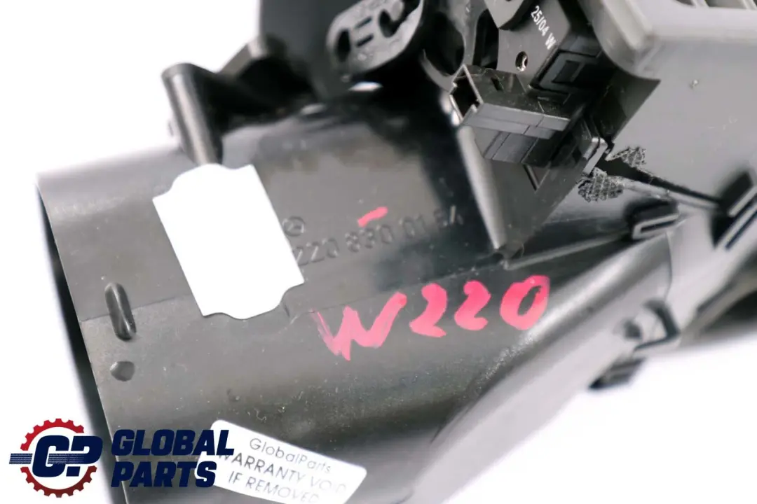 Mercedes-Benz S-Class W220 Left N/S Air Vent Dashboard to with Part number A2208300154 Mercedes-Benz S-Class W220 Left N/S Air Vent Dashboard - SKU A2208300154 - Part number A2208300154