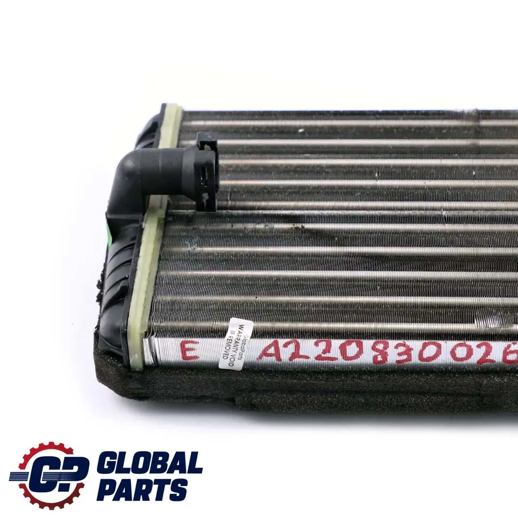 W215 W220 Intercambiador Calor Calefaccion Interior para Mercedes CL con número de pieza A2208300261 Mercedes CL W215 W220 Intercambiador Calor Calefaccion Interior - SKU A2208300261 - Número de pieza A2208300261