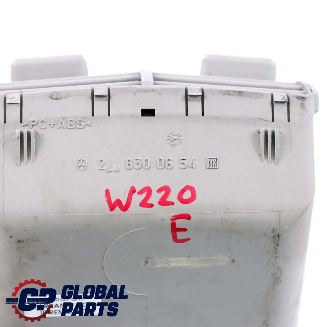 Mercedes W220 Consola Central Rejilla De ventilacion trasera Gris - SKU A2208300654 - Número de pieza A2208300654