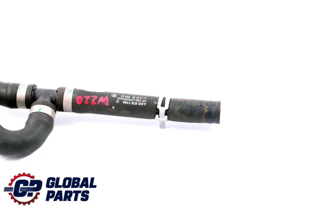  Mercedes-Benz S-Class W220 Diesel Water Coolant Hose Pipe Radiator - SKU A2208301196 - Part number A2208301196