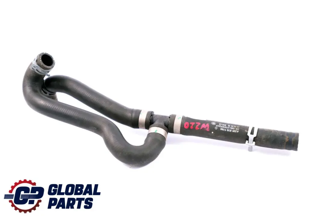 MERCEDES-BENZ CLASSE S W220 Diesel Refroidissement Tuyau pour à propos du numéro de pièce A2208301196 MERCEDES-BENZ CLASSE S W220 Diesel Refroidissement Tuyau - SKU A2208301196 - Numéro de pièce A2208301196