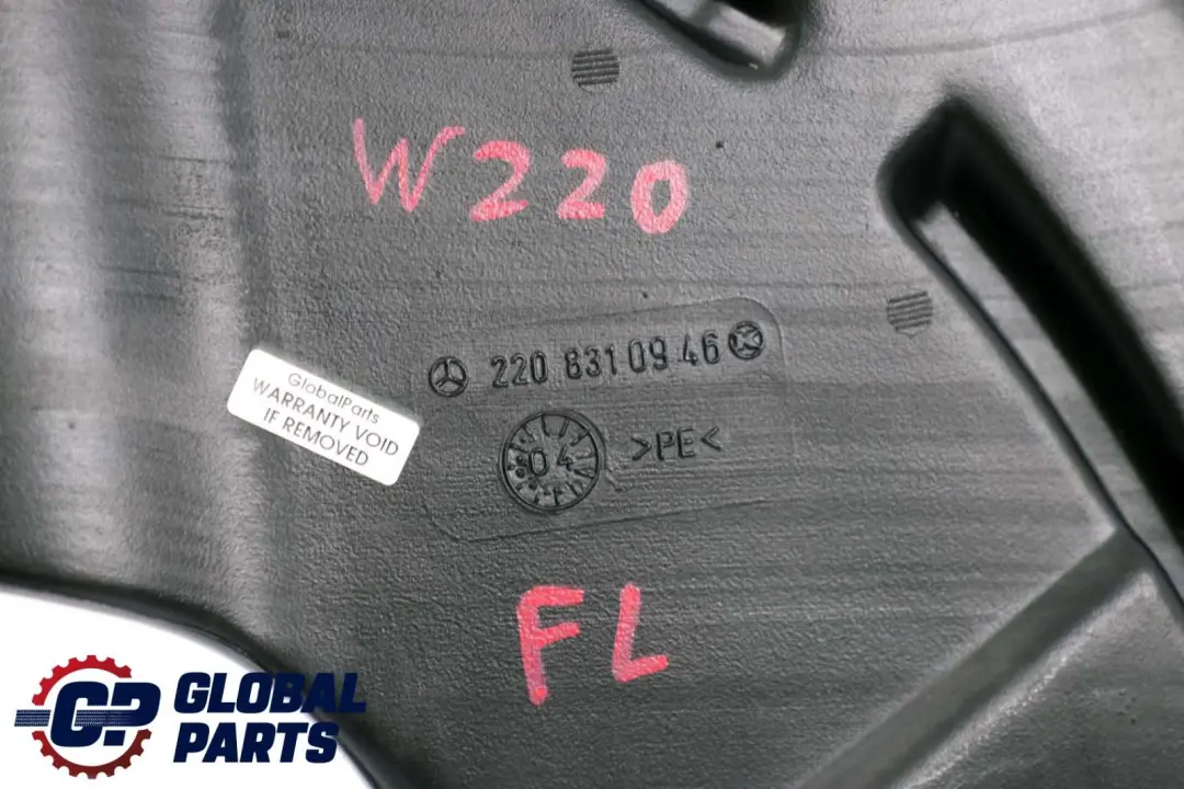 Rura kanału powietrza lewy do Mercedes W220 o numerze A2208310946 Mercedes W220 Rura kanału powietrza lewy - SKU A2208310946 - Numer Części A2208310946