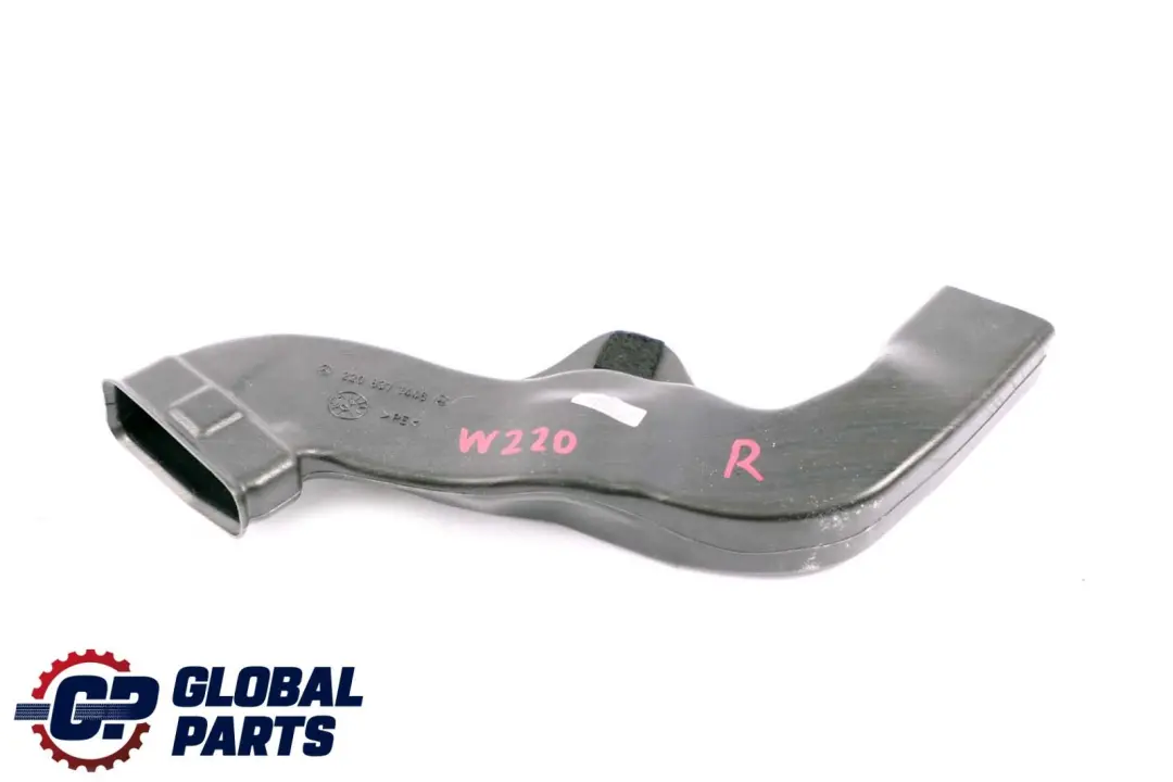 Mercedes-Benz CL S Class C215 W220 Air Duct Plastic Pipe Right O/S to with Part number A2208311446 Mercedes-Benz CL S Class C215 W220 Air Duct Plastic Pipe Right O/S - SKU A2208311446 - Part number A2208311446