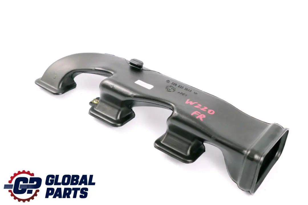 Clase S C215 W220 Conducto de Aire Tubo Plástico Delantero Derecho para Mercedes CL con número de pieza A2208311846 Mercedes CL Clase S C215 W220 Conducto de Aire Tubo Plástico Delantero Derecho - SKU A2208311846 - Número de pieza A2208311846