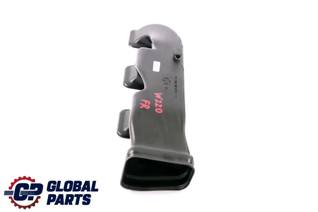 Mercedes CL Clase S C215 W220 Conducto de Aire Tubo Plástico Delantero Derecho - SKU A2208311846 - Número de pieza A2208311846