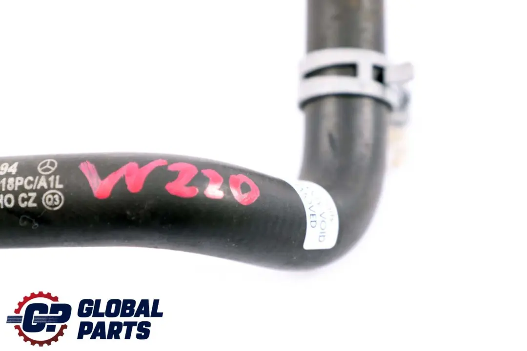 Wąż chłodnicy do Mercedes CL S C215 W220 o numerze A2208320494 Mercedes CL S C215 W220 Wąż chłodnicy - SKU A2208320494 - Numer Części A2208320494