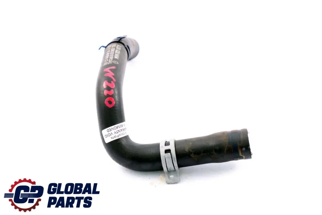 Mercedes-Benz CL S Class C215 W220 Water Coolant Hose Pipe Radiator to with Part number A2208320494 Mercedes-Benz CL S Class C215 W220 Water Coolant Hose Pipe Radiator - SKU A2208320494 - Part number A2208320494
