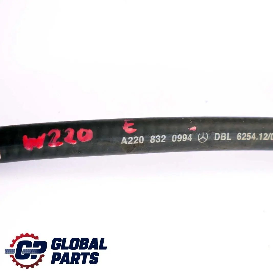 Mercedes C215 W220 Lavacristales Calefaccion Tubo de Flujo Manguera - SKU A2208320994 - Número de pieza A2208320994
