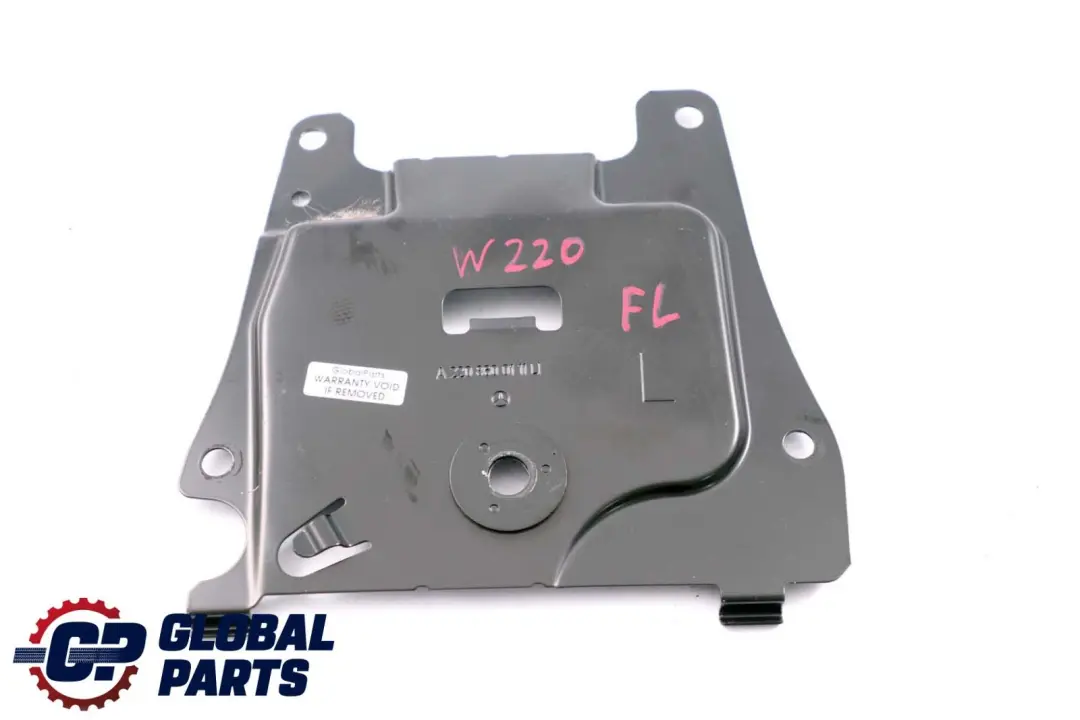 Mercedes-Benz S-Class W220 Front Left N/S Seat Belt Cover Holder to with Part number A2208600111 Mercedes-Benz S-Class W220 Front Left N/S Seat Belt Cover Holder - SKU A2208600111 - Part number A2208600111