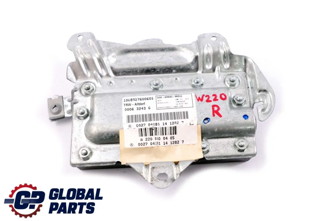 Mercedes W220 Poduszka Powietrzna Prawa Przód Tył - SKU A2208600405 - Numer Części A2208600405