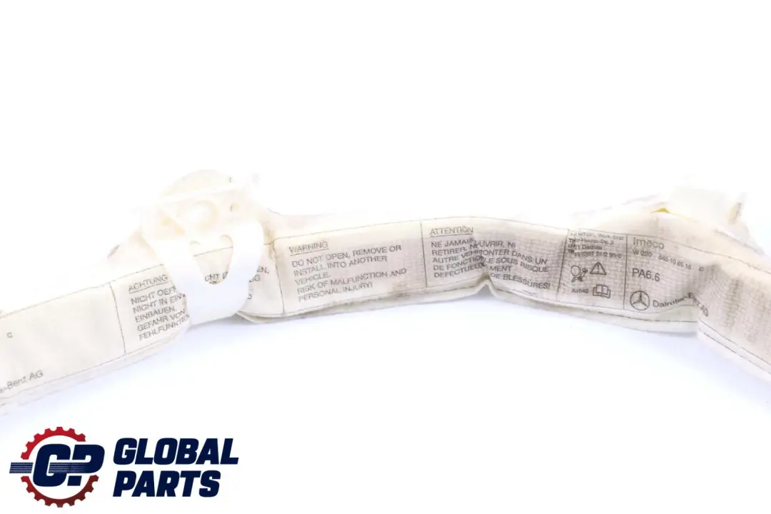 Mercedes W220 Head Airbag Roof Curtain Right O/S Side - SKU A2208600605 - Part number A2208600605