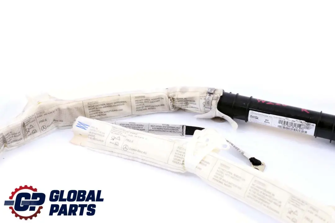 Airbag Testa Tettuccio Tendina Destra Lato per Mercedes W220 con numero di parte A2208600605 Mercedes W220 Airbag Testa Tettuccio Tendina Destra Lato - SKU A2208600605 - Numero di parte A2208600605
