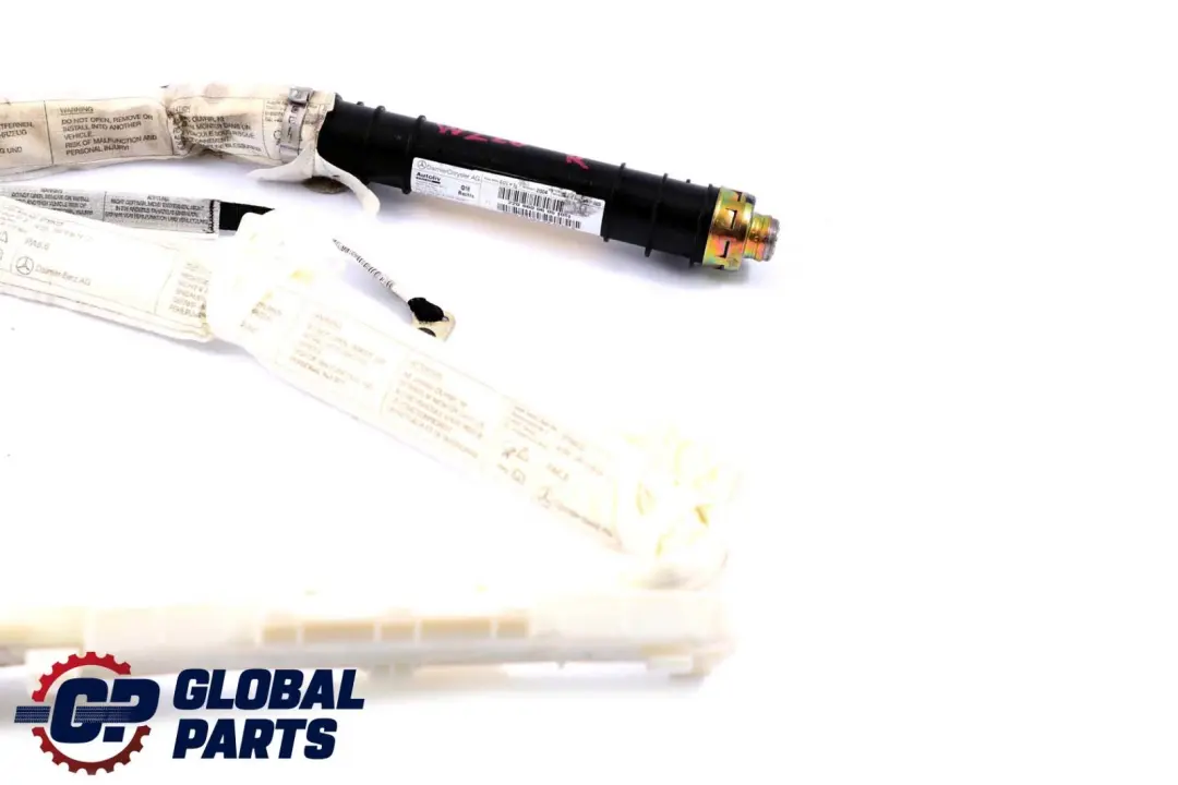 Airbag Testa Tettuccio Tendina Destra Lato per Mercedes W220 con numero di parte A2208600605 Mercedes W220 Airbag Testa Tettuccio Tendina Destra Lato - SKU A2208600605 - Numero di parte A2208600605