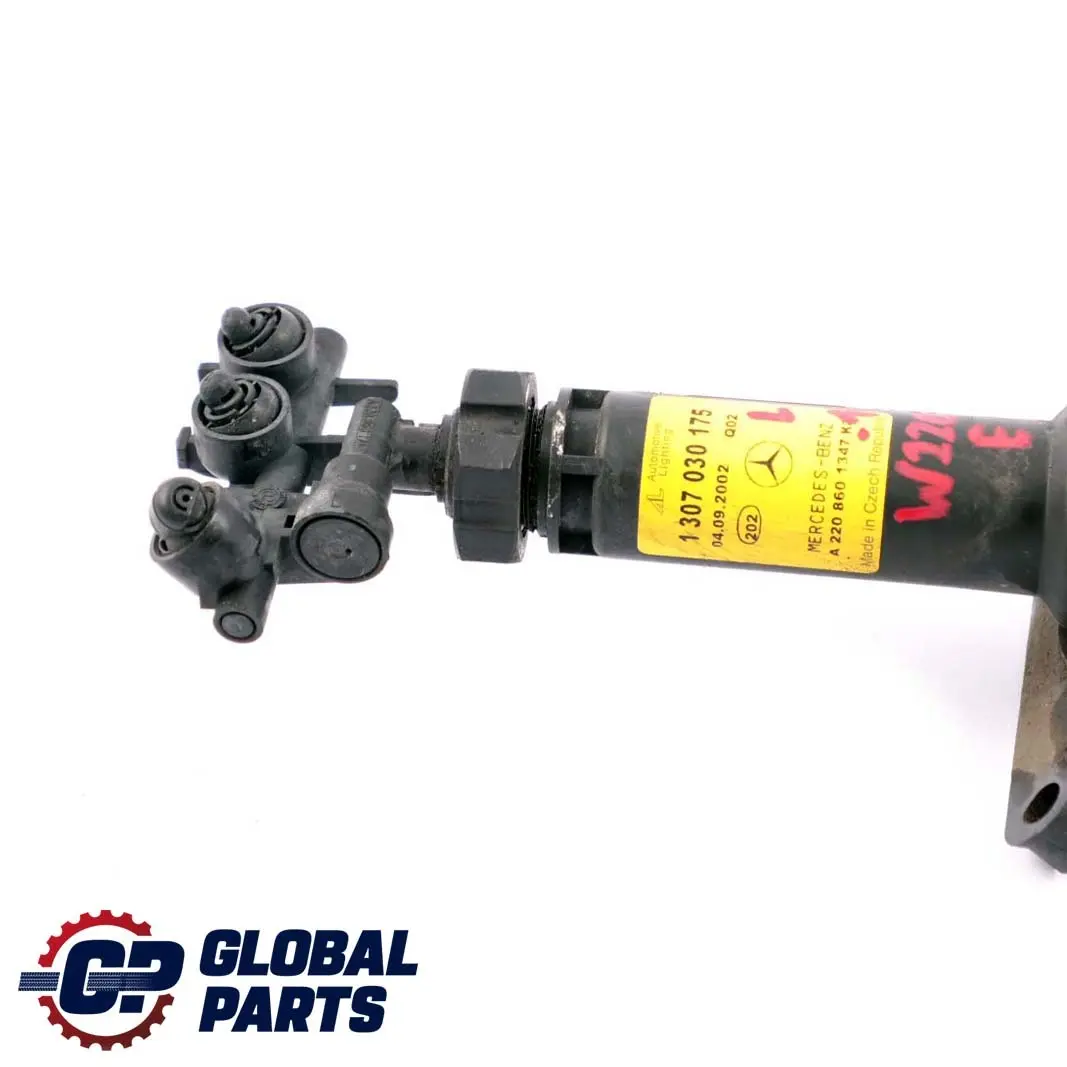 Mercedes-Benz S-Class W220 1 Headlamp Washer Jet Fluid Nozzle Left to with Part number A2208601347 Mercedes-Benz S-Class W220 1 Headlamp Washer Jet Fluid Nozzle Left - SKU A2208601347-1 - Part number A2208601347