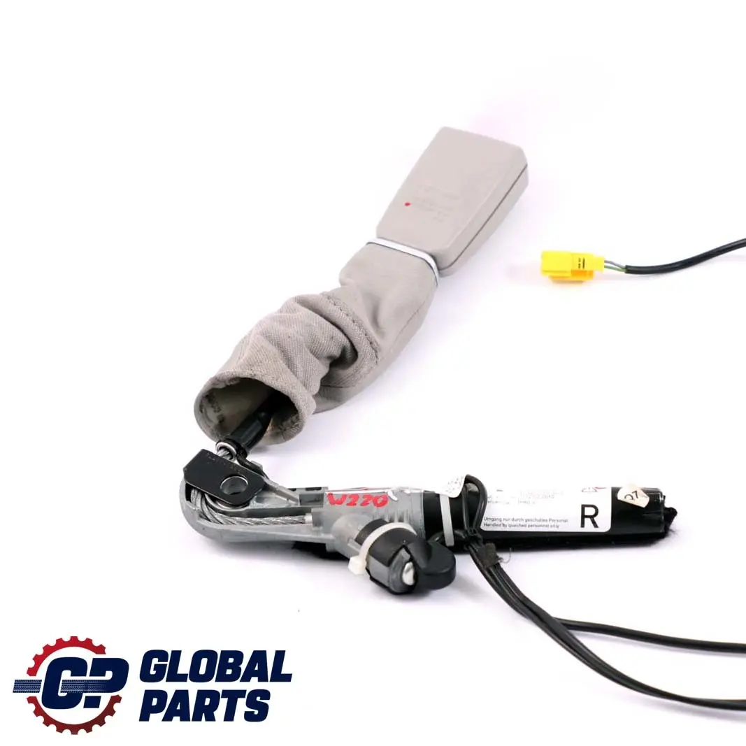 Mercedes-Benz S W220 Front Right Seat Safety Belt Buckle Tensioner to with Part number A2208601869 Mercedes-Benz S W220 Front Right Seat Safety Belt Buckle Tensioner - SKU A2208601869-1 - Part number A2208601869