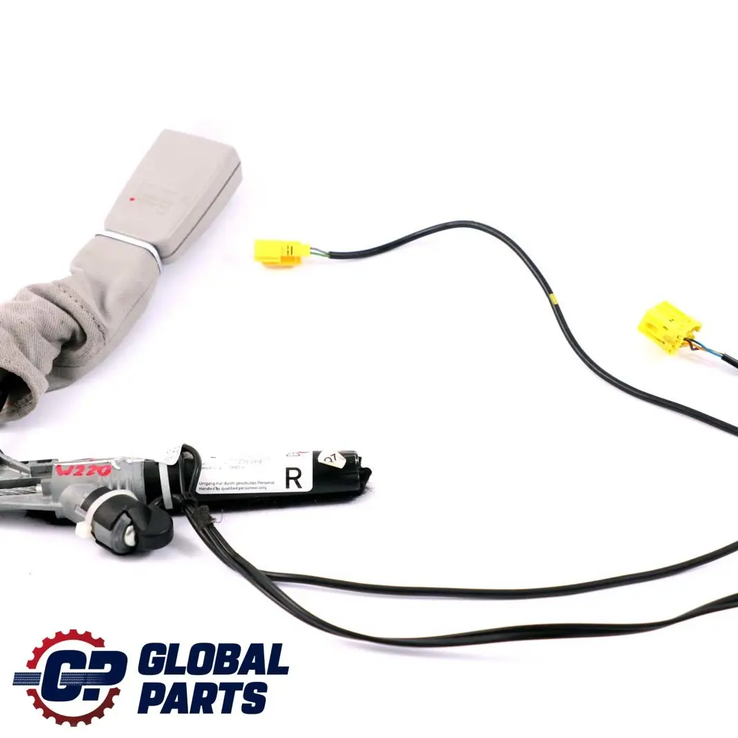Mercedes-Benz S W220 Front Right Seat Safety Belt Buckle Tensioner to with Part number A2208601869 Mercedes-Benz S W220 Front Right Seat Safety Belt Buckle Tensioner - SKU A2208601869-1 - Part number A2208601869